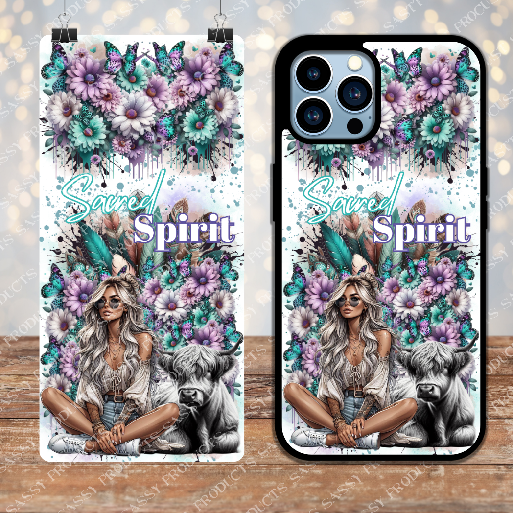 Sacred Spirit - Digital phone case designs
