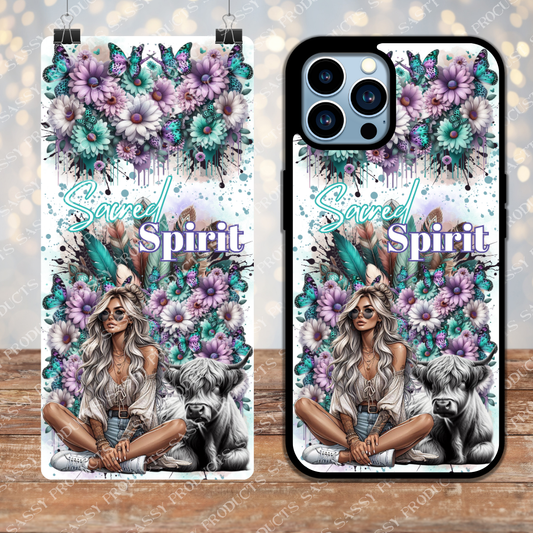 Sacred Spirit - Digital phone case designs