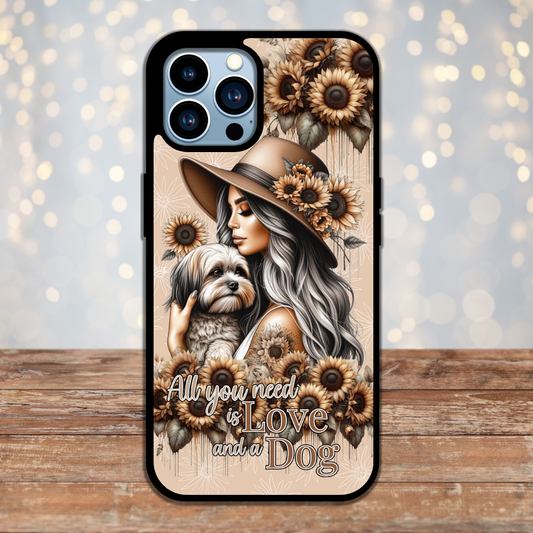 Cavoodle - Phone case - All you need is love and a dog