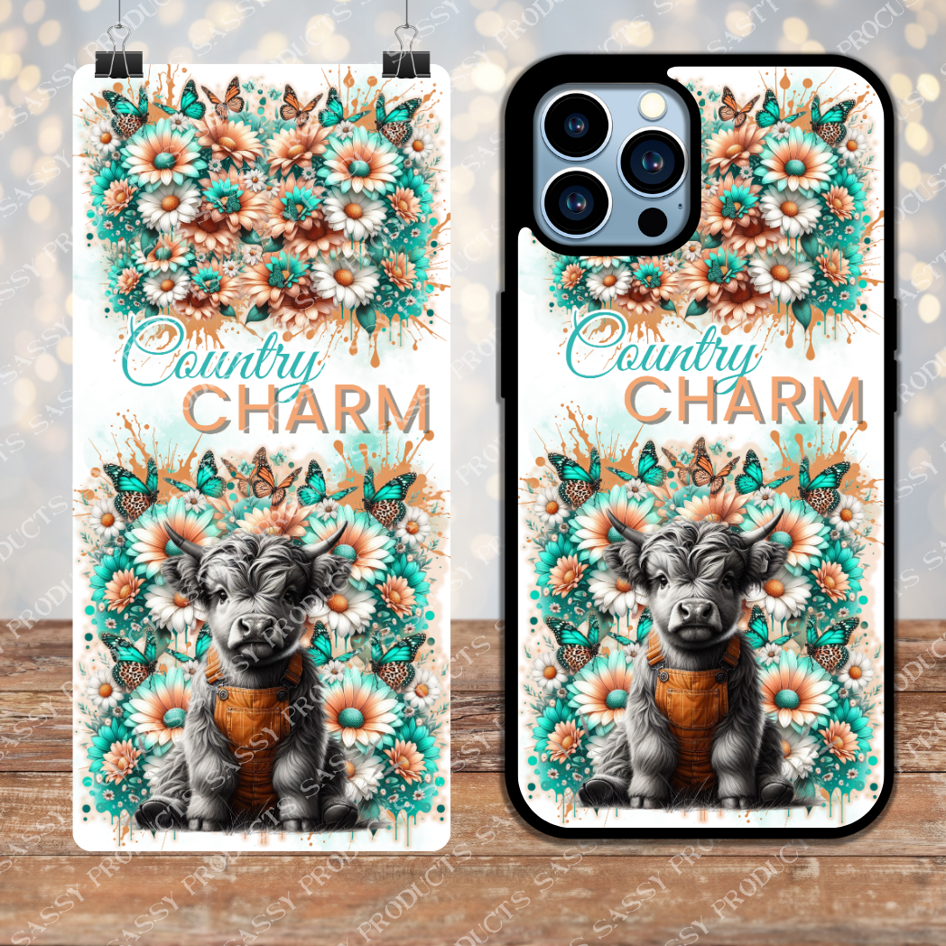 Country Charm - Digital phone case design