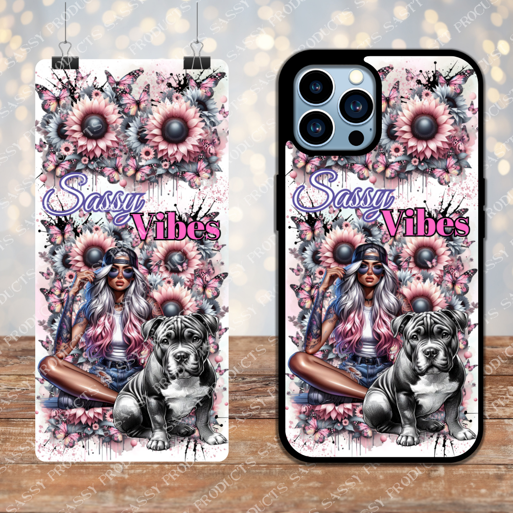Sassy Vibes - Digital phone case designs