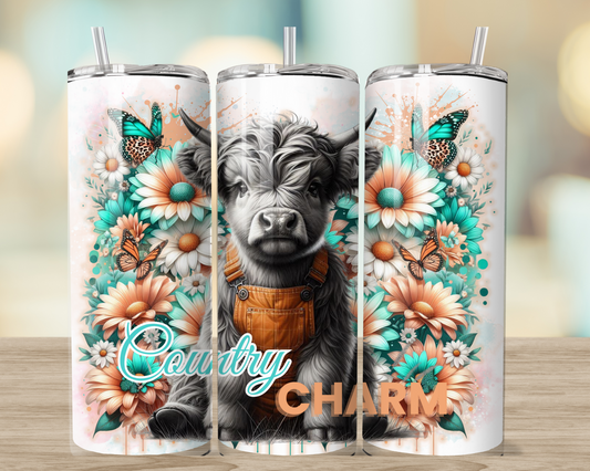 Country Charm – 20oz Stainless Steel Tumbler