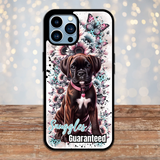 Boxer Snuggles guaranteed- phone case