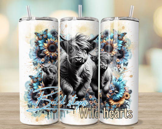 Bold Steps, Wild Hearts 20oz Tumbler